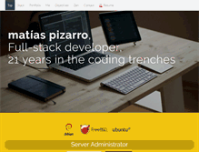 Tablet Screenshot of matiaspizarro.com
